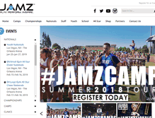 Tablet Screenshot of jamz.com